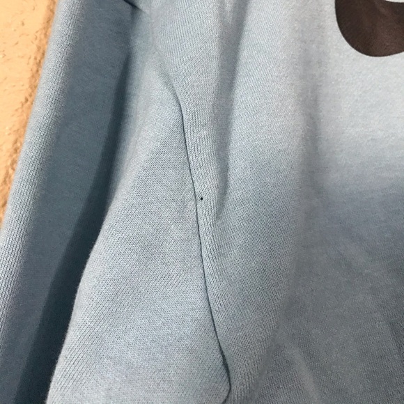 Nike swoosh crop adjustable sweatshirt blue - Picture 6 of 7